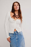 end game pointelle long sleeve